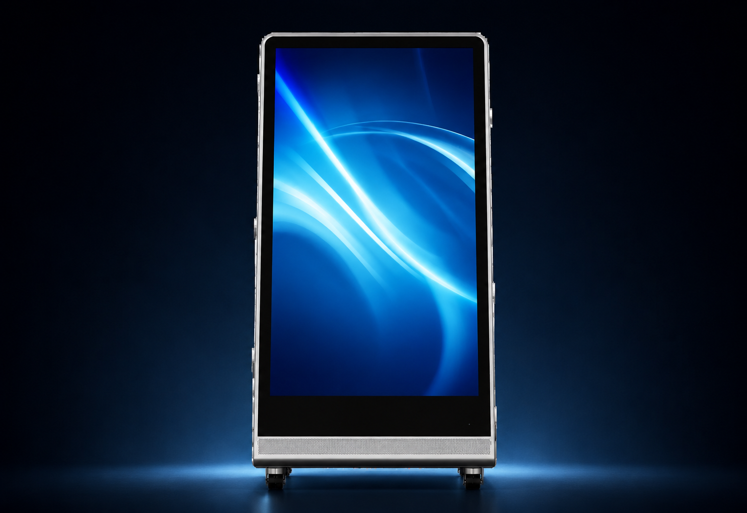 43” Movable Battery Digital Display